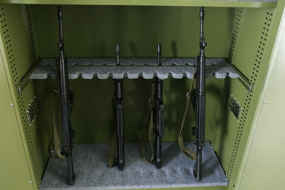 육군 가구 금속 총기 안전 로커 다양한 크기는 저장 캐비넷을 총으로 쏩니다