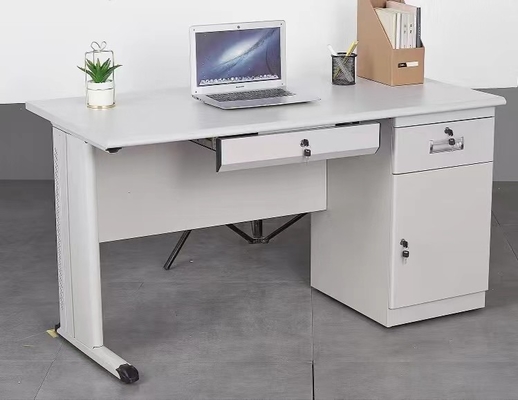 목제 통합된 금속 컴퓨터 책상 테이블 W1200mm 사무실 가구